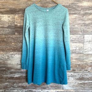 NEW Justice Ombré Sweatshirt Long Sleeve Dress